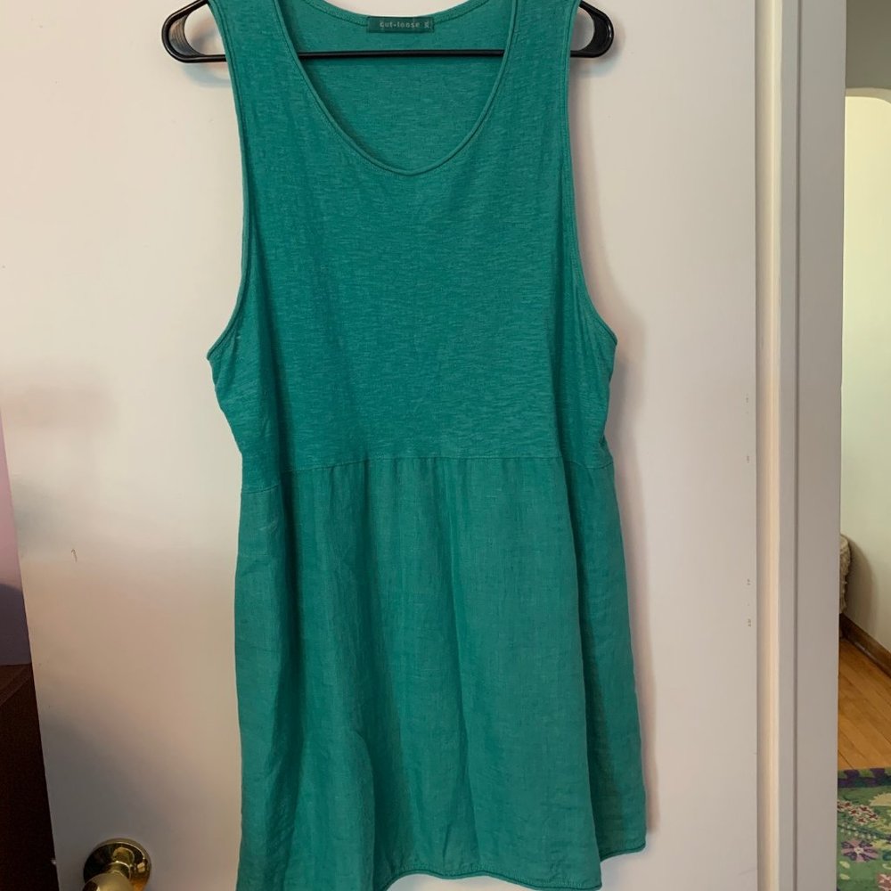 Cut Loose Green Jumper